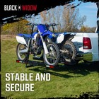 Black Widow Pro Black Anodized Aluminum Double Dirt Bike Carrier - 600 Lb  Cap