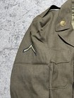 Vintage Korean War Era Wool Ike Jacket Size 38r Dated 1951 Military M-1950 Pins