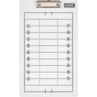Murray Sporting Goods Dry-erase Double Sided Football Coaches Clipboard