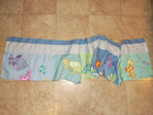 Kidsline Valance Ocean Sea Nautical Blue Long 88  X 14 Rod Pole Top