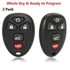 2 For 2007 2008 2009 2010 2011 2012 2013 2014 Gmc Acadia Yukon Remote Key Fob