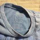 Nirvana In Utero Live  93 Graphic Blue T-shirt Size L Rock   Pop Music