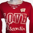 Red Russell Athletic Wisconsin Love Shirt - Size M