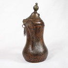 Antique Dallah Brass Bedouin Coffee Pot Middle Eastern Brass Copper Color 8 