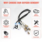 4x Up downstream O2 Oxygen Sensor For 2008-2014 Chevy Gmc V8 4 8l 5 3l 6 0l 6 2l