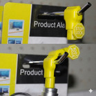 100 Yellow Retail Stop Locks   2 Matching Keys   Smallest Key For Keychain Carry
