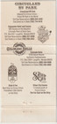 Circus Circus Hotel   Casino Reno   Las Vegas  Nevada Casino Matchbook Cover