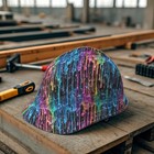 Dripping Rainbow Colored Water - 16  X 48  Hydrographic Film Hydro Dipping