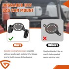 Upgraded Utv Atv Gas Can Mount  Water Tank Oil Can Holder Gasoline Pack Fuel    