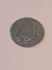 Vintage Wooden Nickel Indian Head Play Coin 5 Five Cents Aluminum Token  a1 