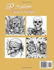 Monica C Russell Tattoo Coloring Book For Adults  paperback 