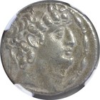 C 95-75 Bc    Greek  Seleucid Kingdom  Silver Tetradrachm  Ngc  Philip I Philade