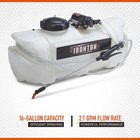 Ironton Atv Spot Sprayer  16-gallon Capacity  2 1 Gpm  12 Volts