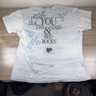 Red Rocks Ampatheater Concert Shirt L Signed By The Doobie Brothers June 10 1989