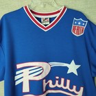 Philadelphia Stars Negro Leagues Nlbm Throwback Jersey Baseball Blue Men Sz Xl    