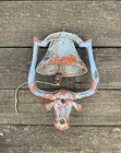 Vintage Cast Iron Ranch Longhorn Bull Steer Cow Wall Mount Americana Dinner Bell