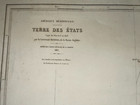 Terre Des Etats Port Cook Tierra Del Fuego 1863  1884  Large Antique Sea Chart