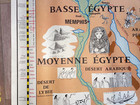 Egypt C  1950 Large Pictorial Wall Map