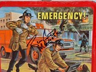 Randolph Mantooth Autographed     Emergency  Aladdin Lunch Box W  Thermos     Signed