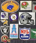 Vintage Nfl Team Stickers Lot Of 24 Football Team Logo Stickers 1970   s-1990   s