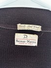 Neiman Marcus Wool Suede Sweater Xl Brown Beige Made In Italy 8016 Wpl