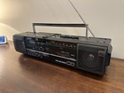 Vintage 1980s Boombox Sharp Wq-cd15  1987   Cassette Cd Radio