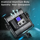 Gvm Rgb Led Video Light  800d Studio Light With App Control Lighting Kit Phot   
