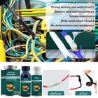 Waterproof Liquid Electrical Tape Insulating Wire Cable Repair Quick Dry Sealant