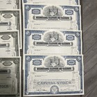  lot Of 12  International Telephone And Telegraph Stock Certificate  Itt