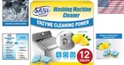 Enzyme Activated Washing Machine Cleaner - 12 Tablets For Odor-free Efficiency