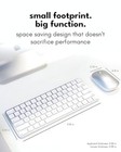 Apple Wireless Keyboard And Mouse For Mac - Dual Mode  bluetooth   Silver