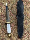 Linder   440 Dagger   Pearl Handle Dagger W  Sheath   Solingen Germany