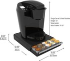 Cup Holder Coffee Pod Storage Drawer Dispenser Stand Organizer Rack