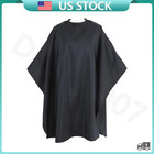 Solid Black Hair Cutting Cape Salon Hairdressing Hairdresser Gown Barber