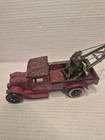 Rare Antique Arcade Cast Iron Model A Wrecker Tow Truck Toy L  k 