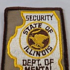 Vintage Illinois Security Dept Of Mental Health Shoulder Patch Il Free Shipping