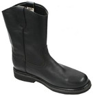 Mens Pull On Work Boots Oil Slip Resistant Leather Boots Size 6-13 Freeship Usa