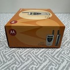 Vintage Motorola Flip Phone Model 60c With Long Duration Battery   Clip