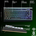 Razer Blackwidow V4 Pro 75  Wireless Gaming Keyboard  orange Tactile Switches     