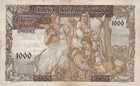          Serbia  1000 Dinara  1941  P-24  Germany Occupation Wwii