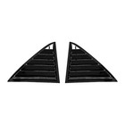 Black For Chrysler 300 300c Sedan Accessory 2011-2023 Real Window Louver Shutter