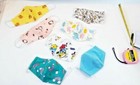 Kids Designs Mask Lot Half Child Face Cover Rainbow Duck Cat Bear Elephant Shark