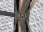 Antique 18th C Wrought Iron Toaster Double Arch Fireplace Hearth Tool