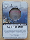 Shipwreck Treasure Rupees Coin City Of Cairo Wreck 1942 Silver Salvage India Ww2