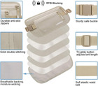 Money Belt For Travel Women And Men Slim Hidden Travel Wallet With Rfid Blocking
