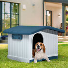 34  Resin Outdoor Water Resistant Small Dog House Pet Puppy Kennel Weather