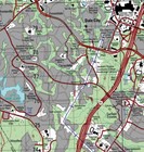 Army Military Topographic Map - Quantico  Virginia