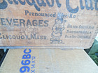 Antique Clicquot Club Beverages 2 Dozen Bottles Wood Crate Box