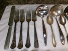 Lot Of 38 Vintage Assorted Silver Plated Flatware Pieces