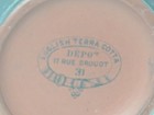 Antique Pratt English Terra Cotta Griffins Pitcher Black Depot 17 Rue Drouot Vg 